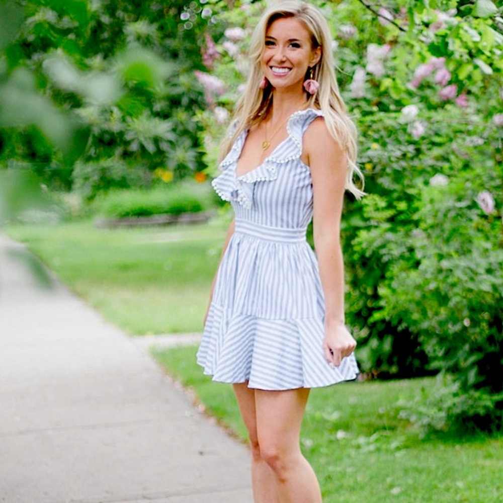 Flirty Boutique striped dress